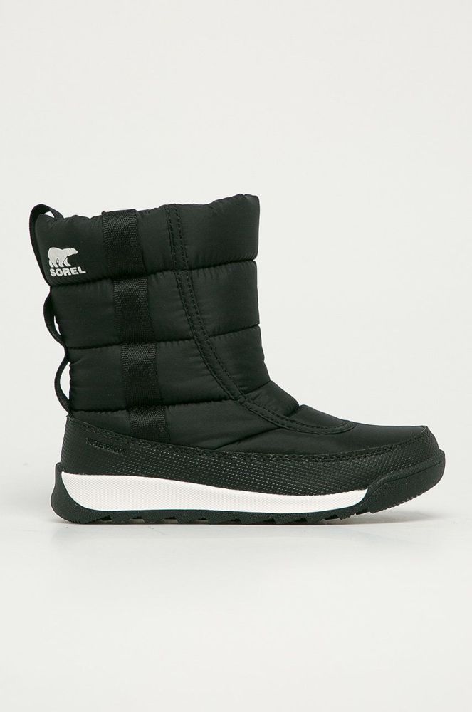 Sorel - Дитячі чоботи Youth Whitney II Puffy Mid колір чорний (772957)