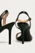 Lauren Ralph Lauren - Шкіряні сандалі колір чорний (631359)