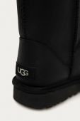 UGG - Шкіряні чоботи Classic Short колір чорний