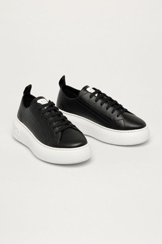 Armani Exchange - Черевики колір чорний (617776) фото 2