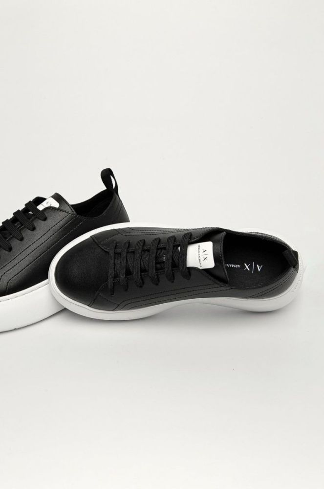 Armani Exchange - Черевики колір чорний (617776) фото 4