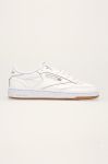 Шкіряні кросівки Reebok Classic CLUB C 85 колір білий Шкіряні кросівки Reebok Classic CLUB C 85 колір білий
