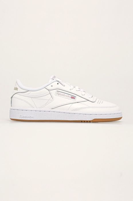 Шкіряні кросівки Reebok Classic CLUB C 85 колір білий Шкіряні кросівки Reebok Classic CLUB C 85 колір білий