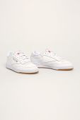 Шкіряні кросівки Reebok Classic CLUB C 85 колір білий Шкіряні кросівки Reebok Classic CLUB C 85 колір білий