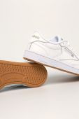 Шкіряні кросівки Reebok Classic CLUB C 85 колір білий Шкіряні кросівки Reebok Classic CLUB C 85 колір білий
