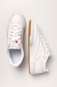 Шкіряні кросівки Reebok Classic CLUB C 85 колір білий Шкіряні кросівки Reebok Classic CLUB C 85 колір білий
