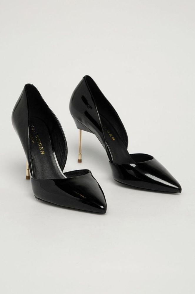 Kurt Geiger London Шкіряні туфлі Bond Bond 90 1772700309 колір чорний фото 2