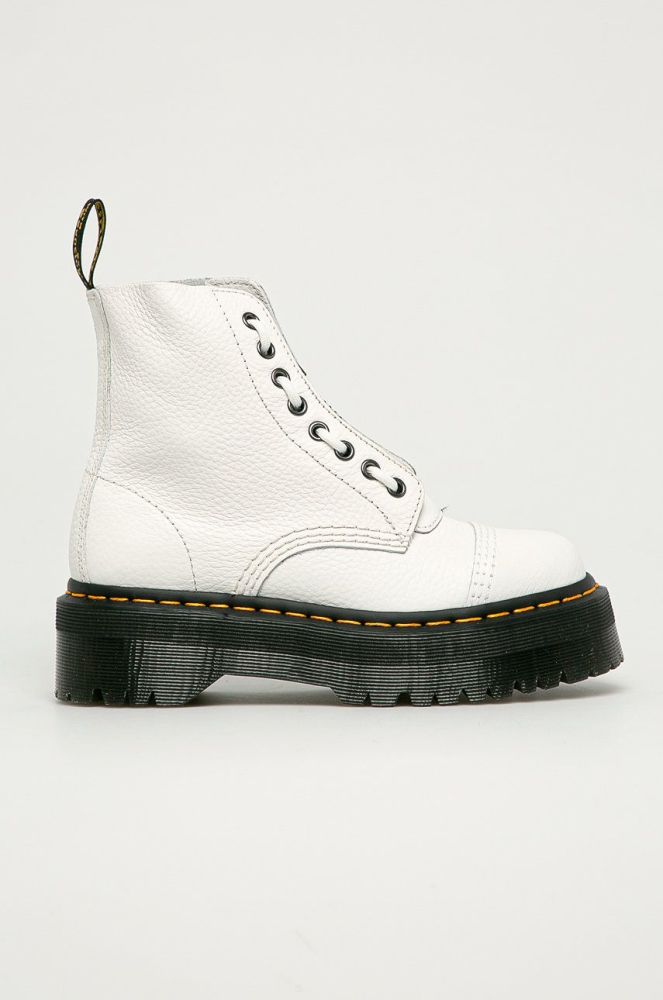 Dr. Martens - Шкіряні черевики Sinclair 26261100-WHITE колір білий