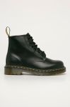Шкіряні черевики Dr. Martens жіночі колір чорний на плоскому ходу (778709) Шкіряні черевики Dr. Martens жіночі колір чорний на плоскому ходу (778709)