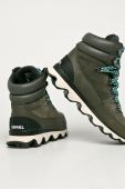 Sorel - Черевики Kinetic Conquest колір зелений