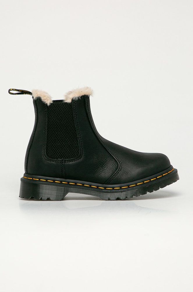 Dr. Martens - Шкіряні черевики 2976 Leonore 21045001-BLACK колір чорний