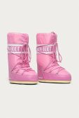 Moon Boot - Зимові чоботи Nylon колір рожевий (778738)