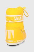 Moon Boot - Дитячі чоботи Classic Nylon колір жовтий (1749353)