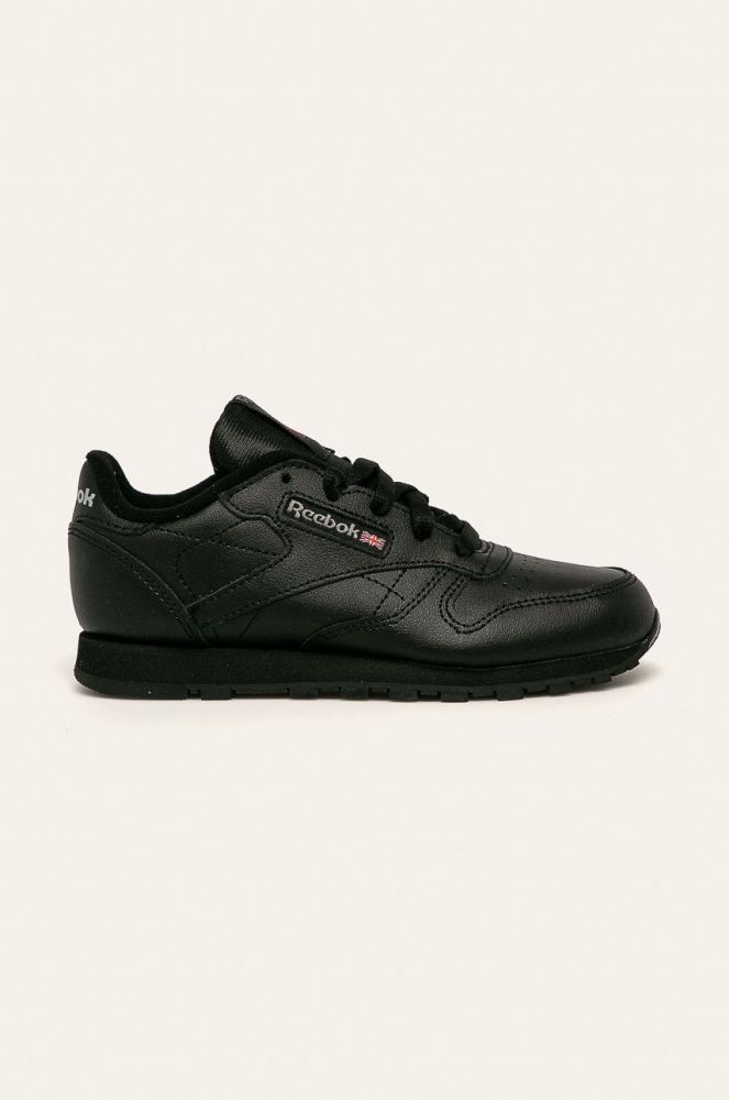 Reebok Classic - Дитячі черевики Classic Leather 50170 колір чорний