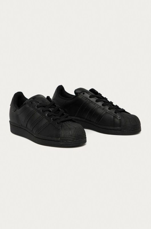 adidas Originals - Дитячі черевики Superstar FU7713 колір чорний фото 2