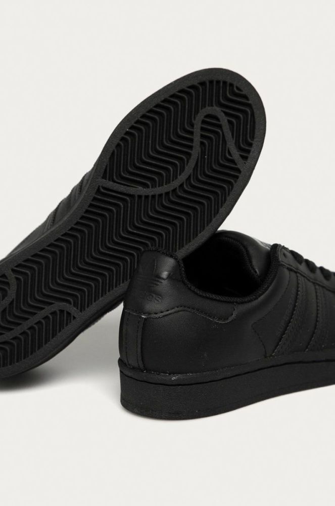 adidas Originals - Дитячі черевики Superstar FU7713 колір чорний фото 3