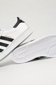 adidas Originals - Дитячі шкіряні кросівки Superstar FU7714 колір білий