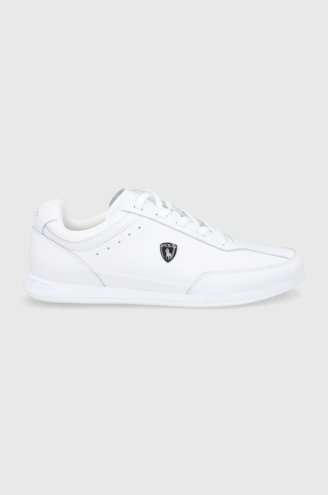 Шкіряні черевики Polo Ralph Lauren колір білий (1653647)