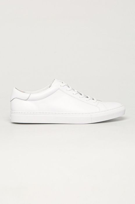 Polo Ralph Lauren - Дитячі шкіряні кросівки колір білий