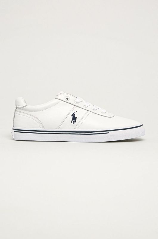Polo Ralph Lauren - Шкіряні черевики колір білий