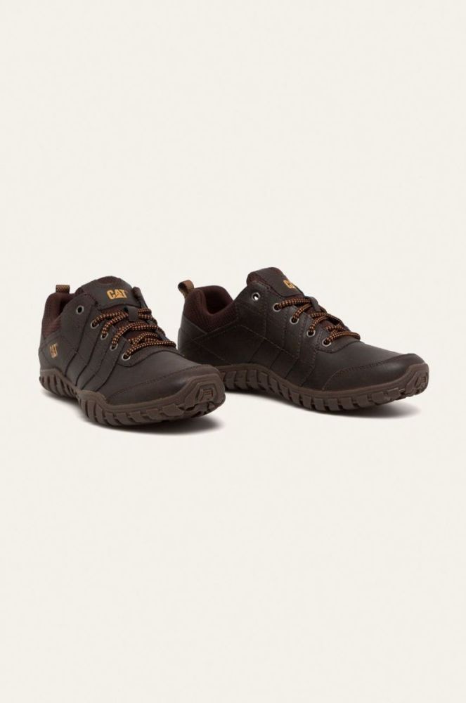 Caterpillar - Шкіряні туфлі Instruct Casual колір зелений фото 2