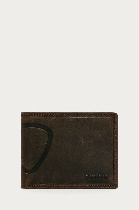 Strellson - Шкіряний гаманець колір коричневий (720087)