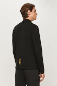 EA7 Emporio Armani - Лонгслів колір чорний (631393)