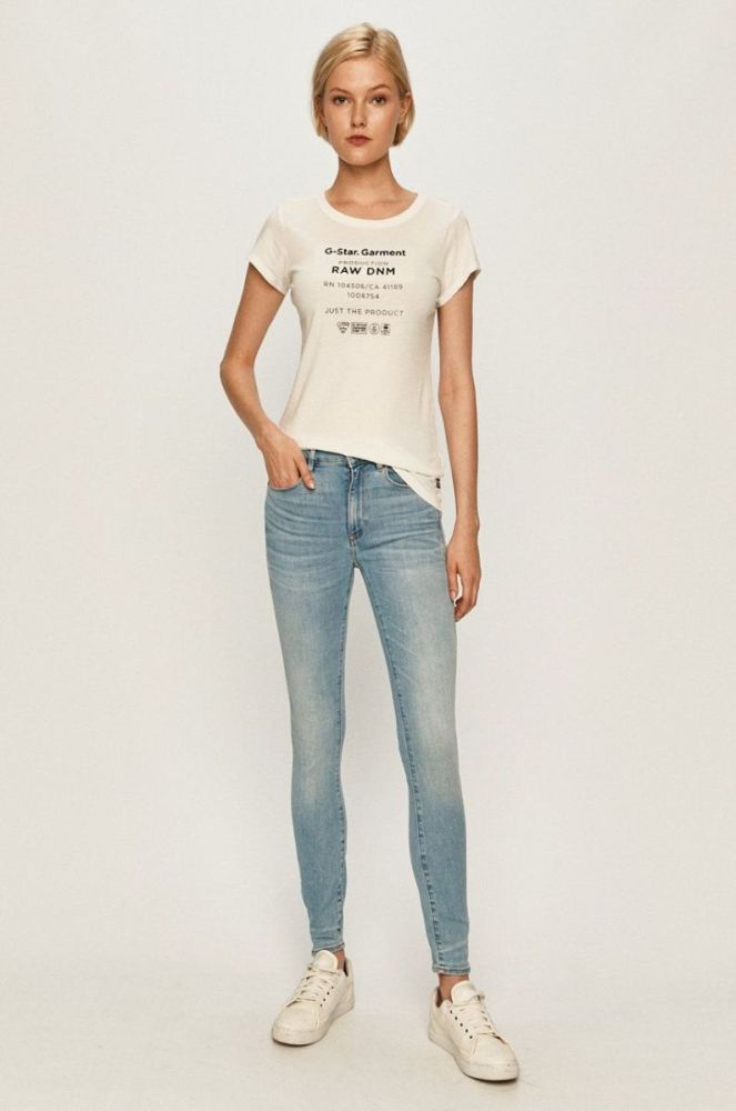 G-Star Raw - Джинси 3301 колір блакитний (762867) фото 2