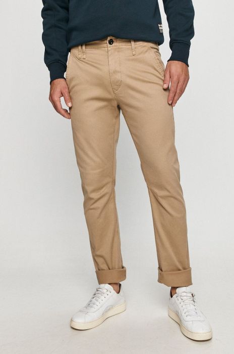 G-Star Raw - Штани колір бежевий (577230) G-Star Raw - Штани колір бежевий (577230)