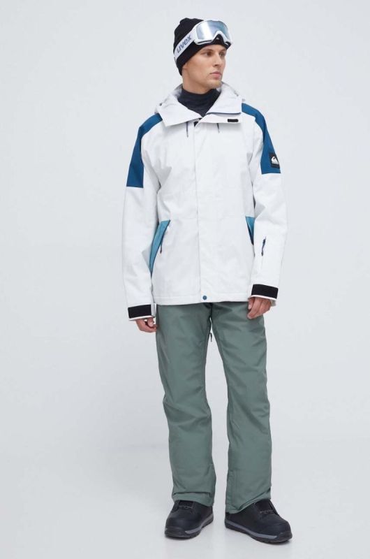 Штани Quiksilver чоловічі колір зелений фото 2