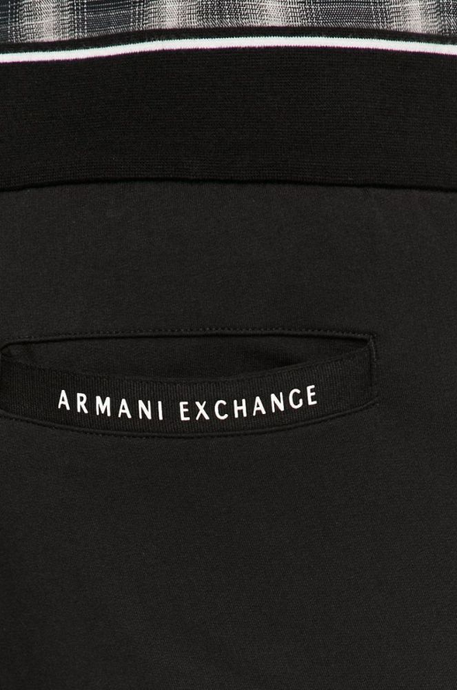 Armani Exchange - Штани колір чорний (652850) фото 4