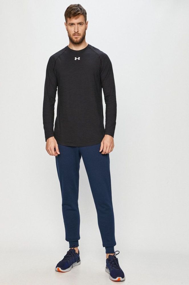 Under Armour - Штани 1357128.408 колір темно-синій фото 2