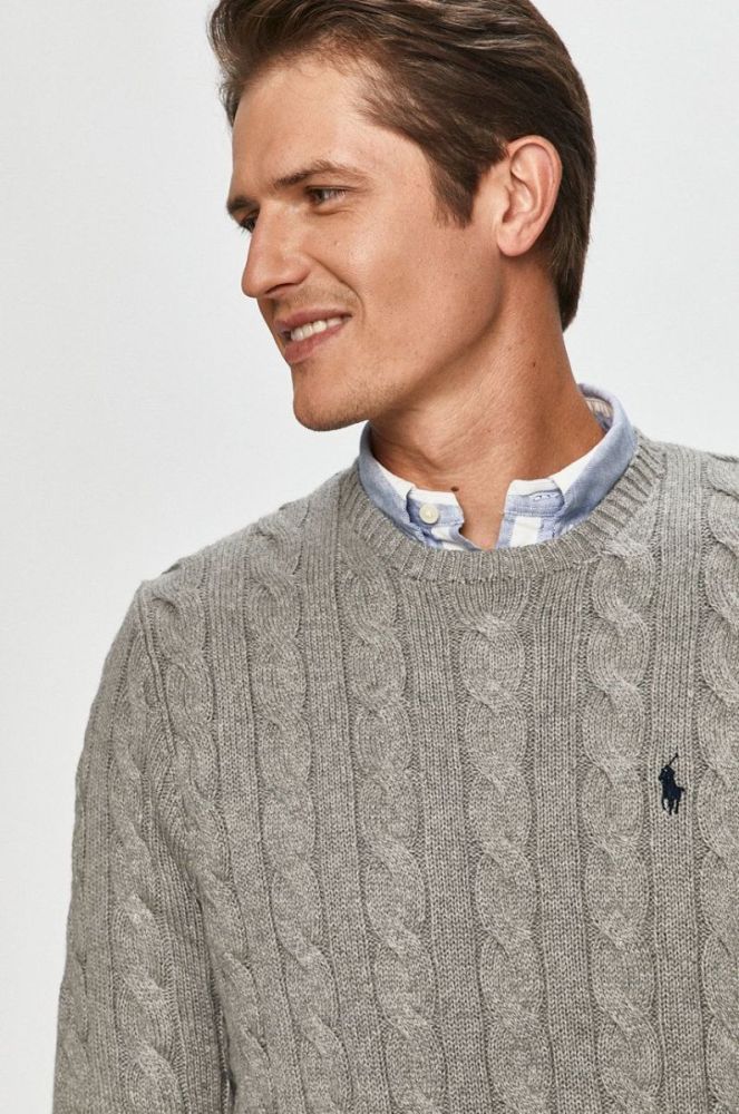 Polo Ralph Lauren - Светр колір сірий (679292) фото 4