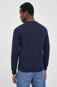 Бавовняний светр Lacoste колір синій легкий (2319497)
