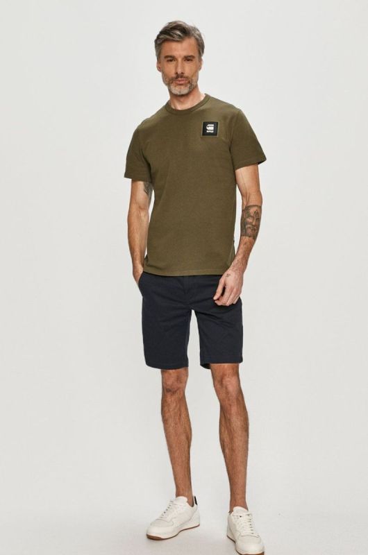 G-Star Raw - Шорти колір темно-синій (593603) фото 2