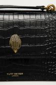 Kurt Geiger London - Шкіряна сумочка колір чорний (661409)