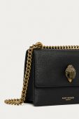 Kurt Geiger London - Шкіряна сумочка колір чорний (708492)