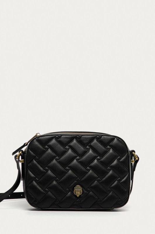 Kurt Geiger London - Шкіряна сумочка колір чорний (707030)