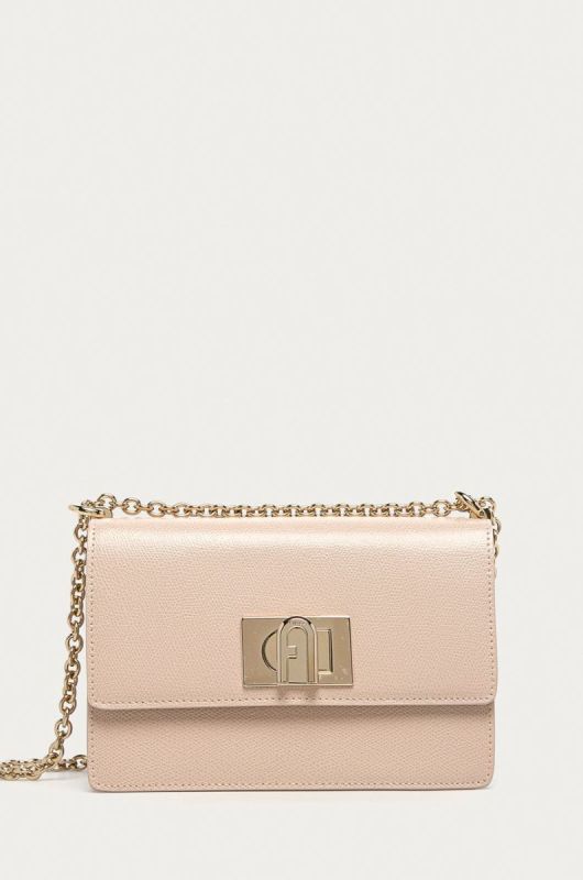 Furla - Шкіряна сумочка 1927 колір рожевий (750912)