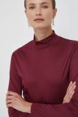 Lacoste Лонгслів колір бордо (3516771)