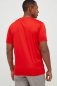 Спортивна футболка Jack Wolfskin Tech колір червоний однотонна