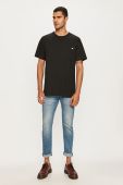 Dickies - Футболка DK0A4TMOBLK-BLACK колір чорний