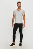 Guess Jeans - Футболка колір сірий (701381)