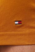 Бавовняна футболка Tommy Hilfiger колір помаранчевий з аплікацією (3393423)