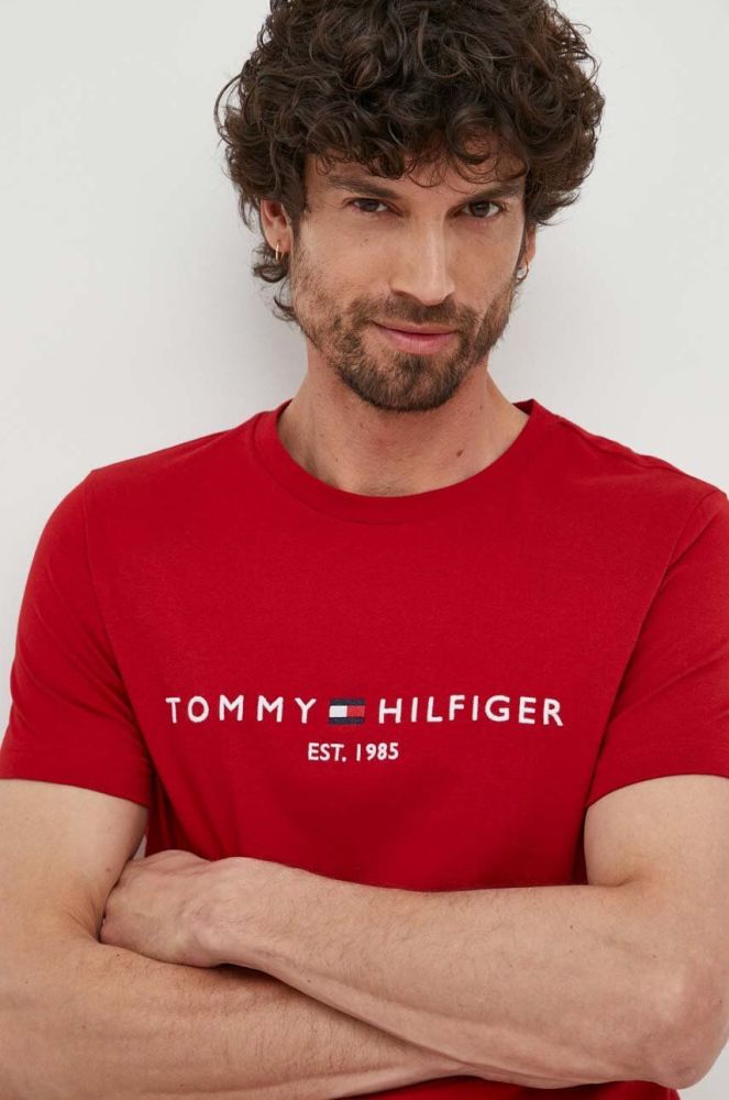 Tommy Hilfiger Футболка колір червоний (3265858)