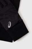 Шапка і рукавички Asics колір чорний