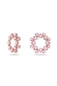 Сережки Swarovski колір рожевий (2093748)