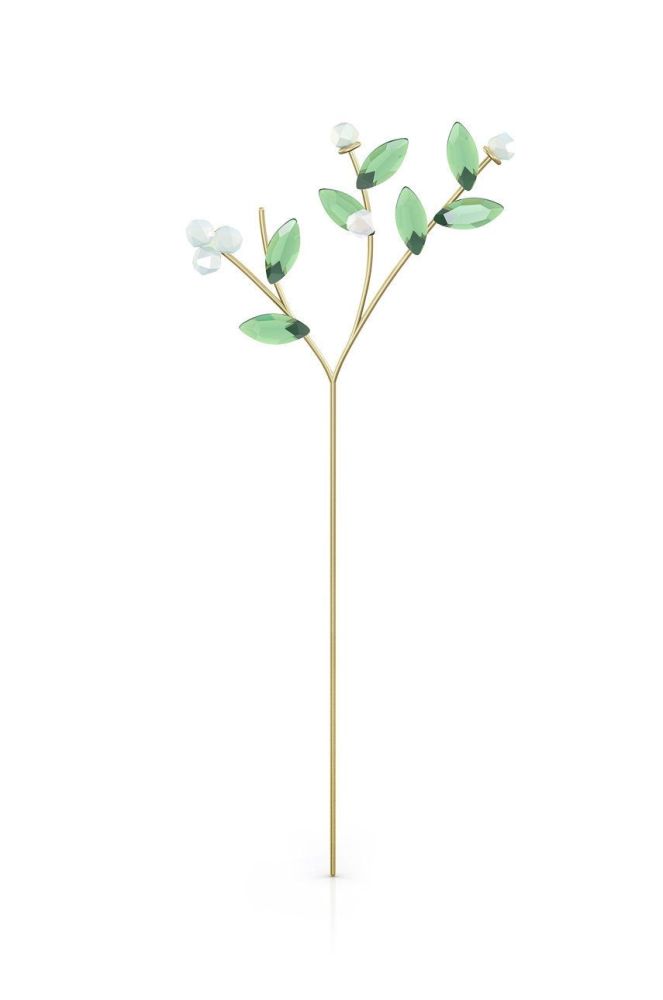 Swarovski - Декоративна квітка з кристалів GARDEN TALES - MISTLETOE колір білий