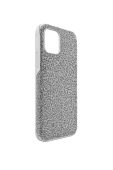 Чохол на телефон Swarovski колір сірий iPhone 12/12 Pro High