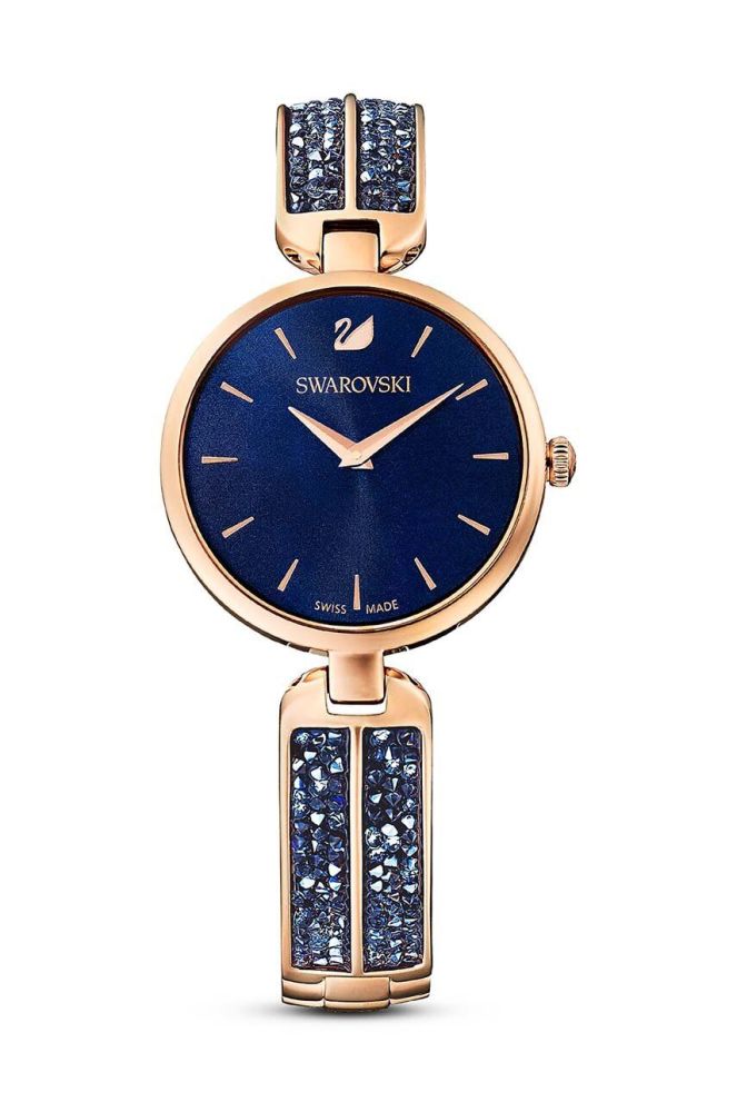 Годинник Swarovski жіночий колір синій (2972932)